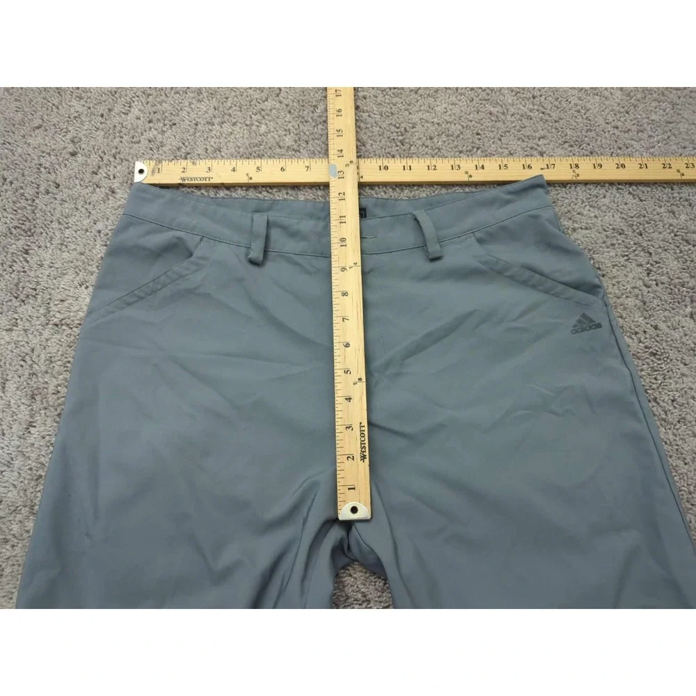 Adidas Chino Shorts‎ Mens 32 Gray Inseam: 10